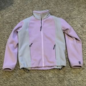 The North Face Women’s fleece zippered jacket